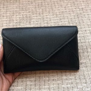 ZARA black clutch purse